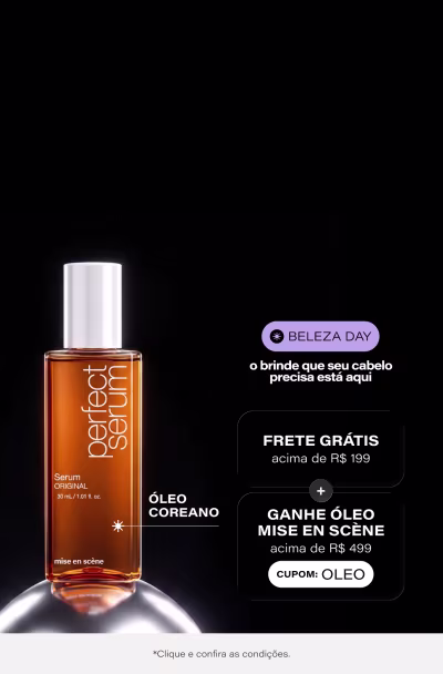 BELEZA DAY - Site todo com Mínimo 15% OFF e até 70% OFF. Frete Grátis acima de R$199 + Ganhe Óleo (TAG: Viralizado) acima de R$499 *Vendido e entregue por Beleza na Web