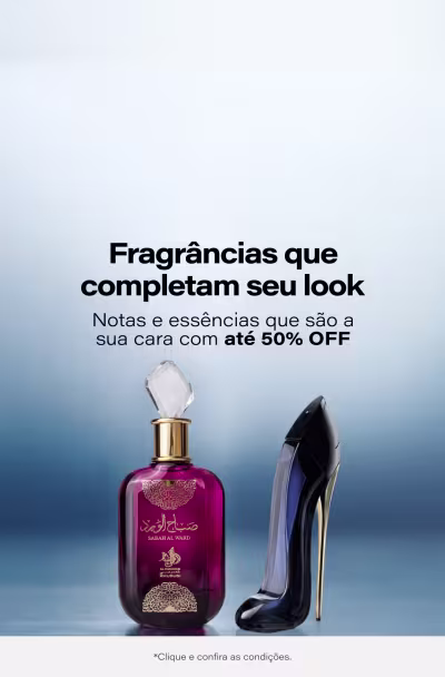 As fragrâncias mais vendidas com até 50% OFF