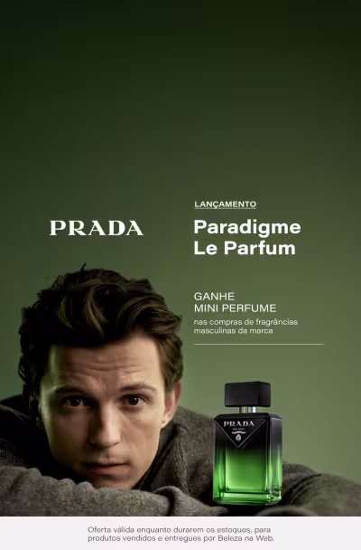 [Prada] Lançamento Paradigme Le Parfum | Ganhe Mini Perfume nas compras de fragrâncias masculinas da marca