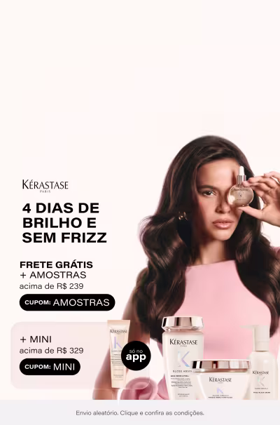 Especial Kérastase Gloss Absolu | Ganhe Frete Grátis + Amostras nas compras acima de R$239 + Mini  acima de R$329 só no app *Vendidos e entregues por Beleza na Web