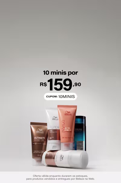 Leve 10 miniaturas por apenas R$159 só hoje! *Vendido e entregue por Beleza na Web