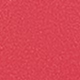 A imagem mostra a embalagem de um blush laranja. Em formato redondo, dentro de uma caixinha de acrílico transparente. A caixa está aberta e na parte superior, tem o nome da marca em destaque.