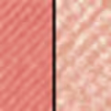 Paleta de blush e iluminador Dior em embalagem compacta preta e branca. A paleta contém dois produtos em tons terrosos - um blush pêssego rosado e um iluminador bege perolado. O logotipo "Dior" está gravado na tampa superior branca.