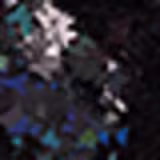 Colormake Shine Formatos Borboleta Preto - Glitter 2g