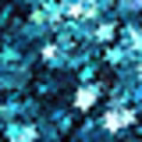 Colormake Shine Formatos Estrela Azul Turquesa - Glitter 2g