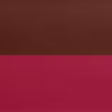 Paleta de maquiagem Luminous Summer da linha Niina Secrets da Eudora, em embalagem rosa vibrante com detalhes dourados, contendo dois tons de sombra marrom.