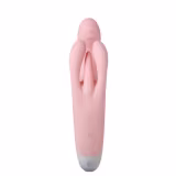 Pantynova Eita Rabbit Rosa - Vibrador Triplo