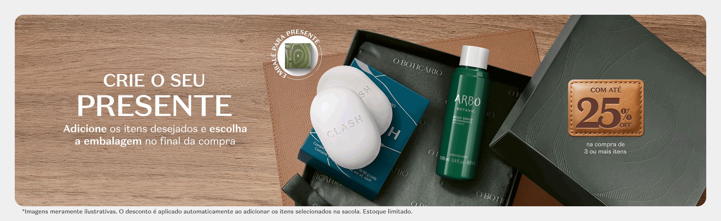 Crie uma combinação perfeita para o paizão
