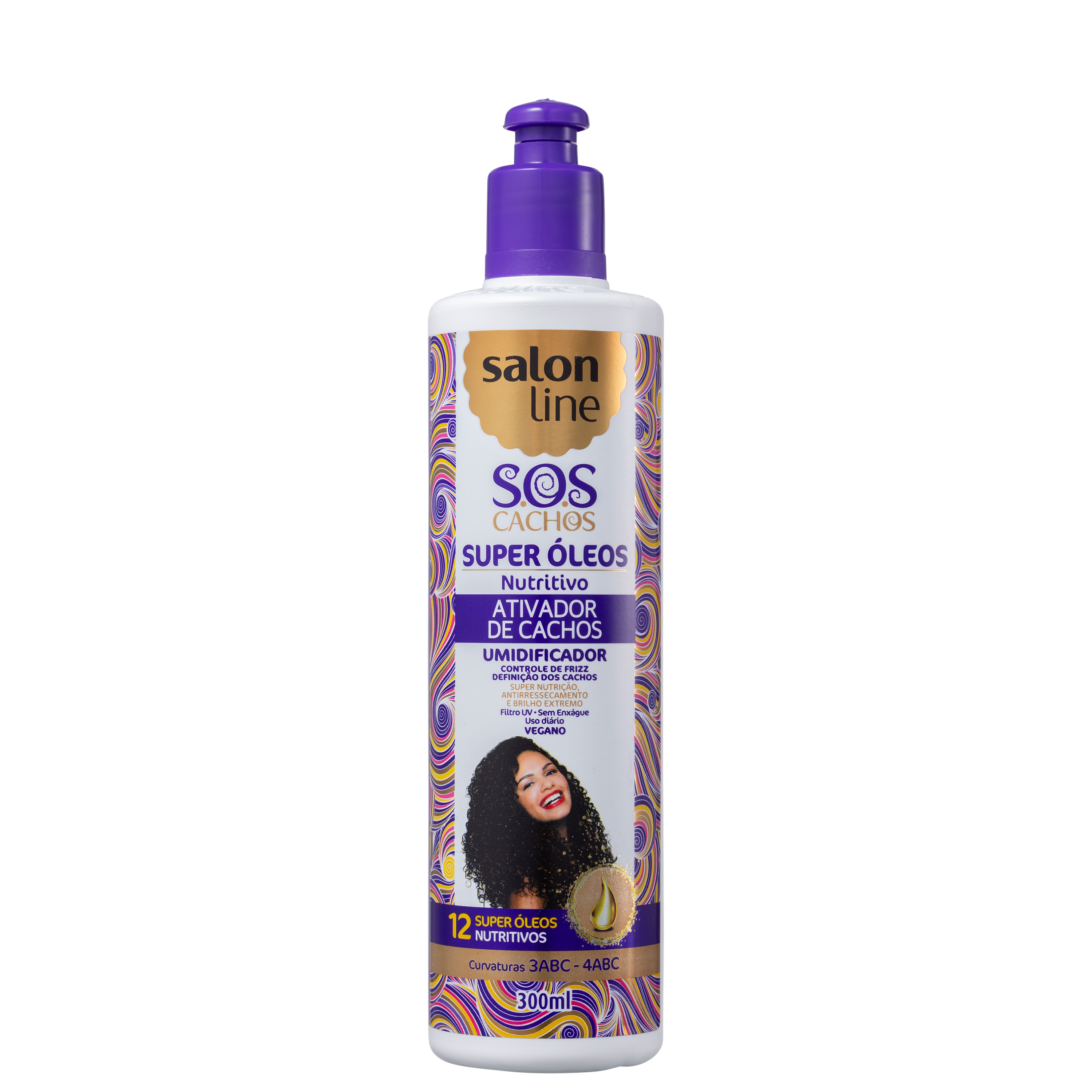Salon Line S.O.S Cachos Super Óleos - Ativador de Cachos 300ml