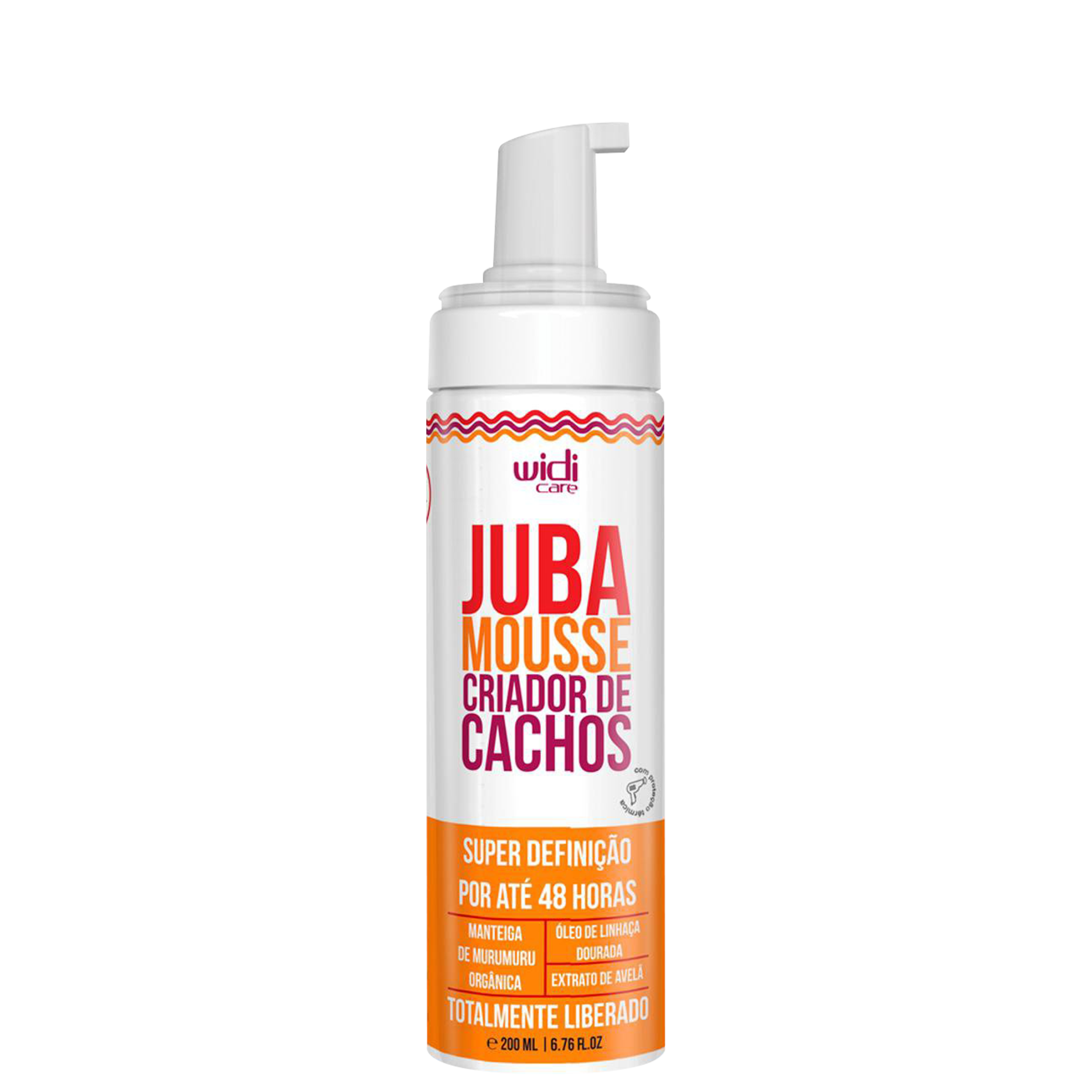Widi Care Juba Criador de Cachos - Mousse Capilar 180ml