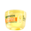 Hidratante Facial Garnier Toque Seco Antimanchas 85g em pote redondo amarelo.
