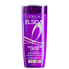 Frasco de shampoo Elseve Collagen Lifter da L'Oréal Paris, com embalagem roxa e detalhes em dourado, contendo 400 ml do produto.