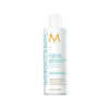 A imagem mostra o Condicionador Moroccanoil Color Care 250ml, para cabelos coloridos. É um frasco plástico branco com letras em tom de laranja e azul turquesa e o rótulo destacando o nome do produto "Color Care Conditioner" Condicionador Cuidado para Cor