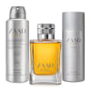 Combo Zaada Santal: Eau de Parfum 95ml + Splash 200ml + Antitranspirante 75g Menor preço em Combo Zaada Santal: Eau de Parfum 95ml + Splash 200ml + Antitranspirante 75g