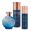 Combo Floratta My Blue: Loção Corporal 200ml + Body Spray 100ml + Desodorante Colônia 75ml Menor preço em Combo Floratta My Blue: Loção Corporal 200ml + Body Spray 100ml + Desodorante Colônia 75ml