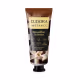 Embalagem de creme perfumado para mãos da marca Eudora Instance, com rótulo amarelo e preto destacando a fragrância "Baunilha Intensa". O produto contém glicerina vegetal e é livre de parabenos.