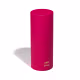 Embalagem cilíndrica de cor rosa vibrante, com textura aveludada e rótulo com a marca "Nina Secrets" em dourado. Trata-se do Estojo Organizador para Pincéis Pink Case.
