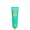 O tubo é de plástico na cor verde água. Na frente, há o logotipo Isdin e o nome do produto "Acniben" em letras amarelas, além de informações como "Máscara Facial Purificante" e o volume de 75ml. O tubo tem detalhes em amarelo que complementam o design.