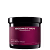 Frasco de máscara de reparação de resgate da marca Sebastian Professional, com embalagem preta e vermelha escura, contendo 500 ml de produto.
