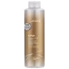 Frasco de shampoo reconstrutor da marca Joico, com rótulo dourado e branco, contendo 1 litro do produto "K-Pak" para reparar cabelos danificados.