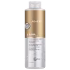Frasco de tratamento capilar Joico 3K-Pak Professional Reconstructor, com embalagem dourada e branca, contendo 1L de produto para cabelos danificados.