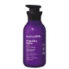 Frasco de loção corporal noturna da linha Nativa SPA, com embalagem roxa e preta, contendo 400 ml do produto "Orquídea Noire" com óleo de quinoa.