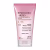Embalagem de plástico rosa claro com tampa transparente e descrições em letras pretas. Logotipo da marca Swiss Technology e selo Cruelty Free International visíveis.