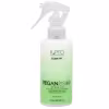 A imagem mostra um leave-in verde claro com tampa spray.