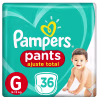 Fralda Pampers Pants Ajuste Total Mega G 36 Unidades