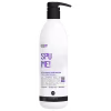 Shampoo hidratante com espuma suave da linha Curly Care. Embalagem plástica branca com detalhes em preto.