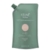 Embalagem de condicionador concentrado da linha So Pure da Keune, com frasco de 400 ml em tom verde claro, rótulo branco com logotipo da marca e informações sobre o produto.
