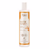 Shampoo da marca Apice Cosméticos, chamado "Nutri Waves". A embalagem é um frasco branco com detalhes em laranja, contendo 300 ml. O rótulo destaca que o shampoo é livre de sulfatos, parabenos, óleo mineral e silicones, e contém proteína de arroz