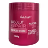 É um tratamento intenso para cabelos extremamente danificados da linha Absolut Repair da marca Verde Brasil Cosméticos. O produto vem em uma embalagem e cor vinho, com 500g.