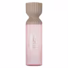 Frasco de perfume Lattafa Teriac com design ondulado em tons de bege e rosa, contendo texto em árabe e inglês indicando "Perfume Mist".