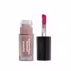 Frasco de creme com aplicador de gloss da marca Quem Disse, Berenice? em tons de rosa e marrom, com rótulo destacando o nome da marca e o tipo de produto "Creamy tint".