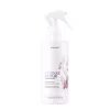 Frasco branco de spray para reparação intensa de cabelos, da marca Braé, com rótulo em tons de roxo e rosa, contendo 260ml do produto.