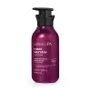Frasco de creme perfumado desodorante da marca Nativa SPA, com rótulo em tom roxo e dourado, indicando o produto "Rosas Secretas". O frasco possui um design moderno com um dispensador preto na parte superior.