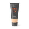 Frasco preto com visor mostrando a cor do produto, letras na cor rosa e branca e detalhes brancos contendo base líquida Instamatte Quem Disse, Berenice? na cor 110Q em tom bege claro.