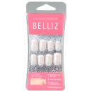 Belliz Autoadesivas Francesinha Rosa - Unhas Postiças (2 4 Unidades)