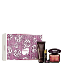 Conjunto Crystal Noir Versace Feminino - Eau de Toilette 90ml + Travel Size 10ml + Loção Corporal 100ml