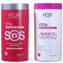 Kit Felps Profissional Xmix Cronograma Capilar de Salão (2 Produtos)