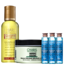 Kit Charis Cronograma Capilar Cabelos Coloridos (3 Produtos)
