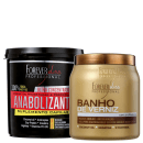 Kit Forever Liss Professional Banho de Anabolizante (2 Produtos)
