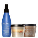 Kit Redken Cronograma Capilar Secos e Danificados (3 Produtos)