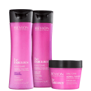 Kit Revlon Professional Be Fabulous C.R.E.A.M. Treatment (3 Produtos)