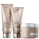 Kit Schwarzkopf Professional BlondMe Reparação Profunda (3 Produtos)