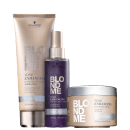 Kit Schwarzkopf Professional Blondme Tone Enhancing Loiro Preservado (3 Produtos)