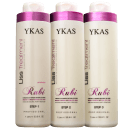 Kit YKAS Liss Treatment Rubi (3 Produtos)