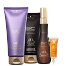 Kit Schwarzkopf Professional BC Bonacure Oil Miracle Escova Óleos Luxuosos (4 Produtos)