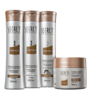 Kit Secrets Professional Mandioca Leave-in (4 Produtos)